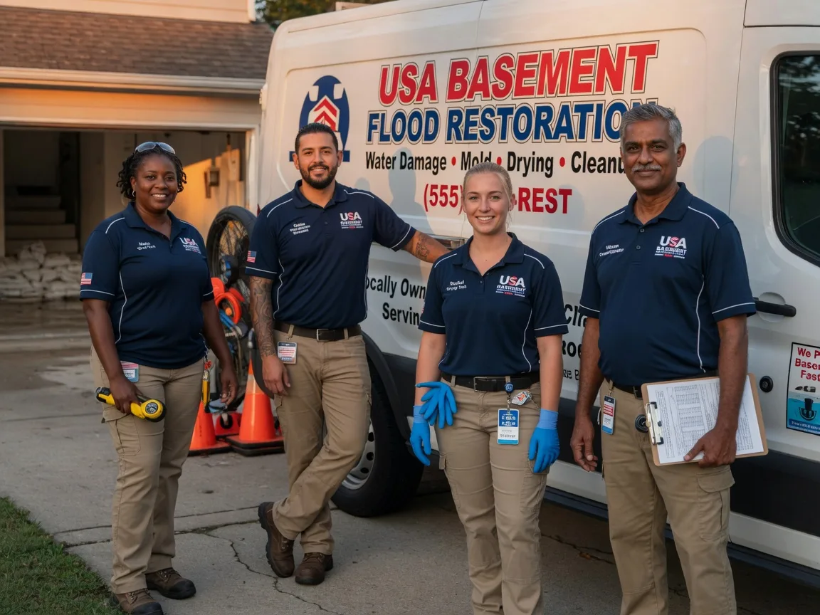 Basement Flood Cleanup company in La Harpe, KS